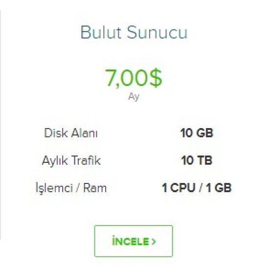 Bulut Sunucu